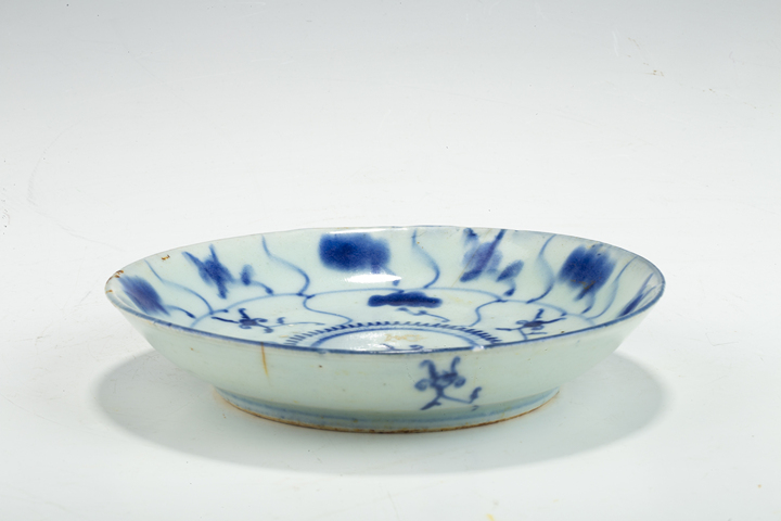 古玩陶瓷清雍正·青花靈芝紋盤
真品鑒賞圖