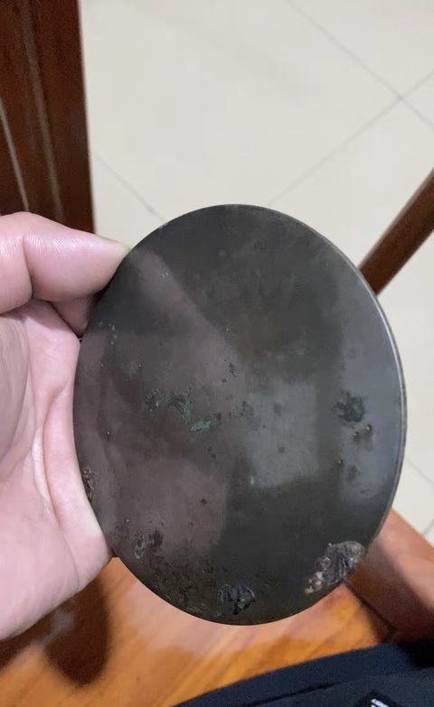 古玩銅器四乳鏡真品鑒賞圖