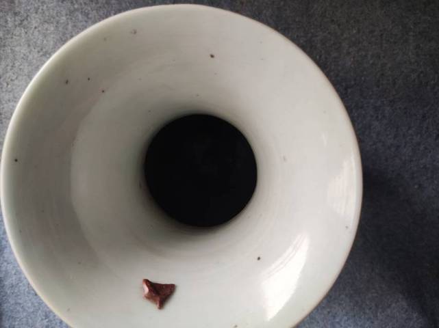 古玩陶瓷民國粉彩柳葉黃鶯瓶真品鑒賞圖