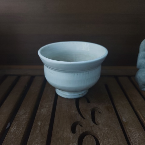 古玩陶瓷清中期德化窯香爐真品鑒賞圖