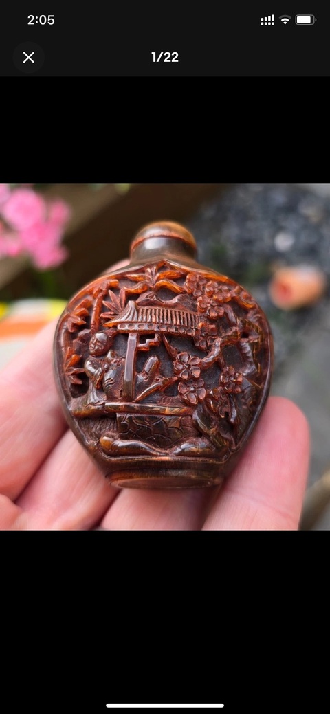 古玩雜項鼻煙壺真品鑒賞圖