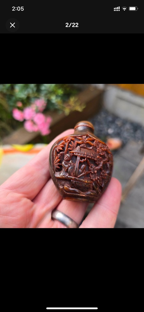 古玩雜項鼻煙壺真品鑒賞圖