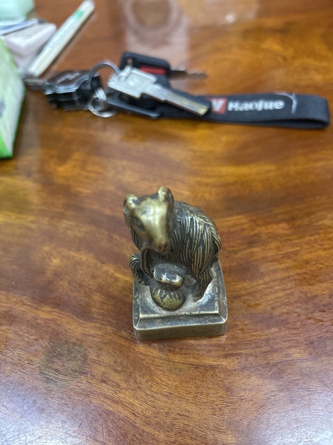 古玩銅器銅制擺件真品鑒賞圖