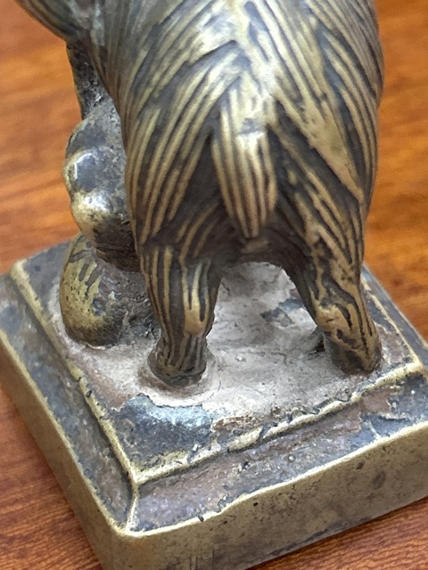 古玩銅器銅制擺件真品鑒賞圖
