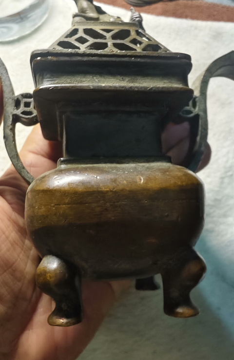 古玩雜項(xiàng)銅香爐真品鑒賞圖