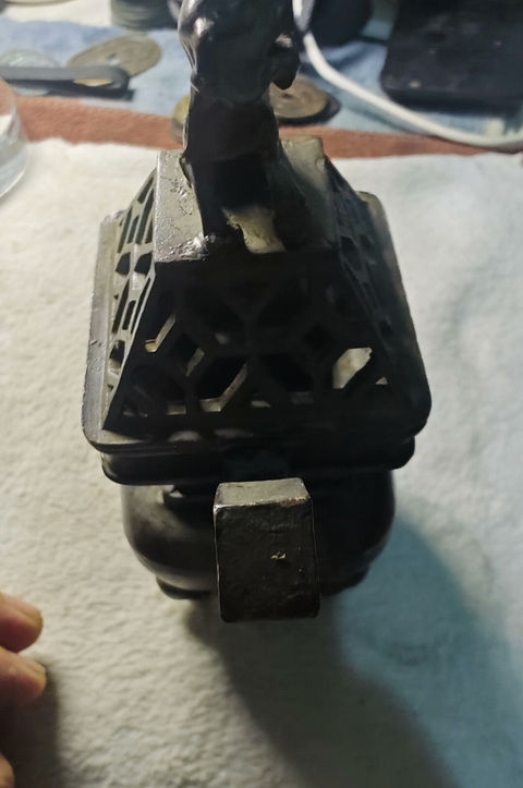 古玩雜項(xiàng)銅香爐真品鑒賞圖