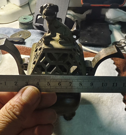 古玩雜項(xiàng)銅香爐真品鑒賞圖