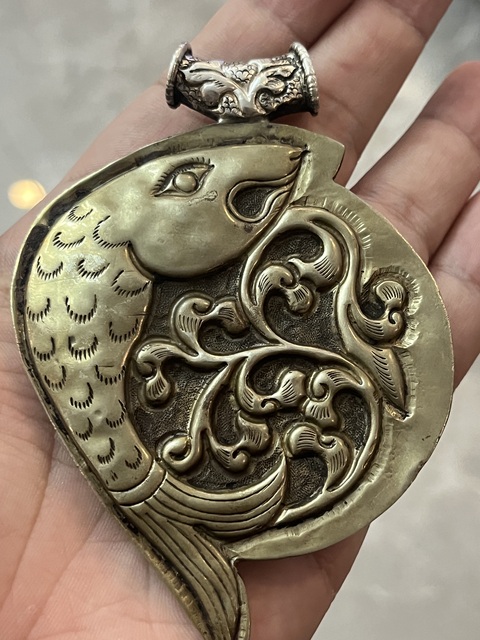 古玩雜項魚型掛件真品鑒賞圖
