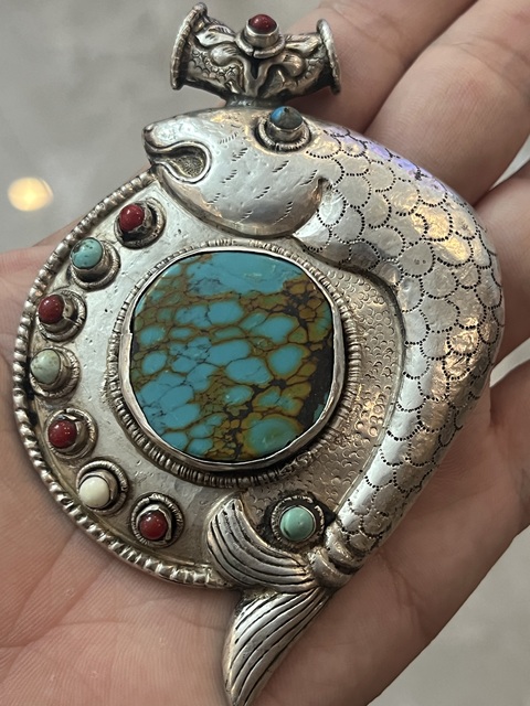 古玩雜項魚型掛件真品鑒賞圖