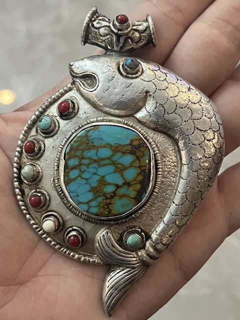古玩雜項魚型掛件真品鑒賞圖