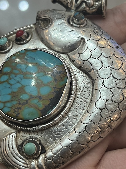 古玩雜項魚型掛件真品鑒賞圖