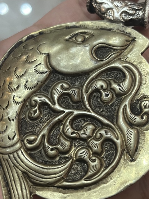 古玩雜項魚型掛件真品鑒賞圖