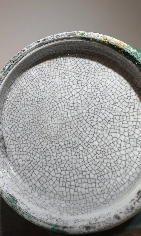 古玩陶瓷綠哥釉玉壺春瓶真品鑒賞圖