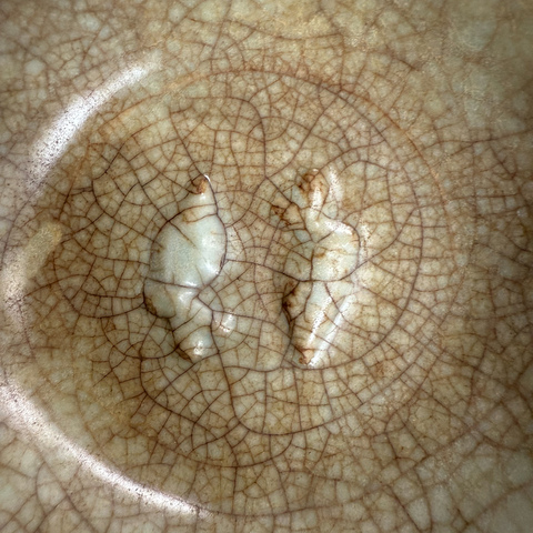 古玩陶瓷龍泉青瓷雙魚洗真品鑒賞圖