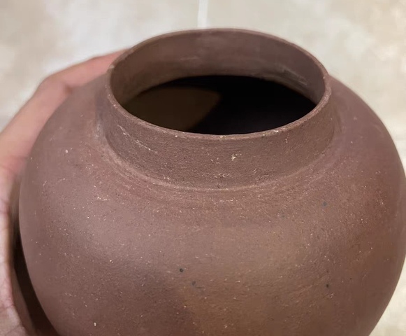 古玩雜項紫砂茶葉罐真品鑒賞圖