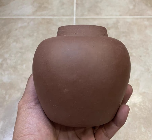 古玩雜項紫砂茶葉罐真品鑒賞圖