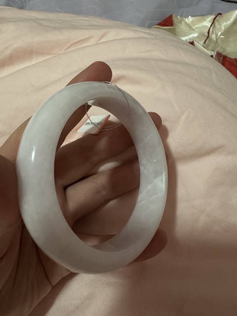 古玩玉器翡翠鐲子真品鑒賞圖