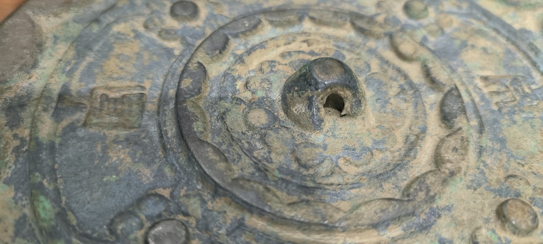 古玩銅器銅鏡真品鑒賞圖