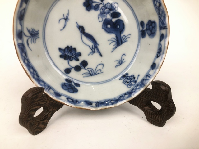 古玩陶瓷清康熙·青花英雄獨立深腹洗拍賣，當前價格297元