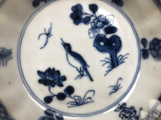 古玩陶瓷清康熙·青花英雄獨立深腹洗拍賣，當前價格297元