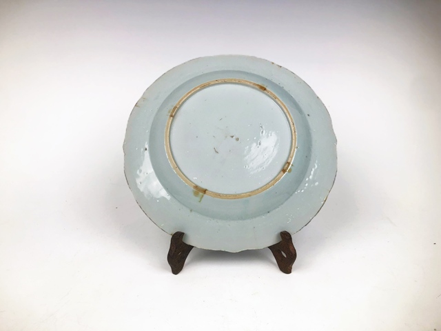 古玩陶瓷清早期·青花花卉紋盤拍賣，當(dāng)前價格297元