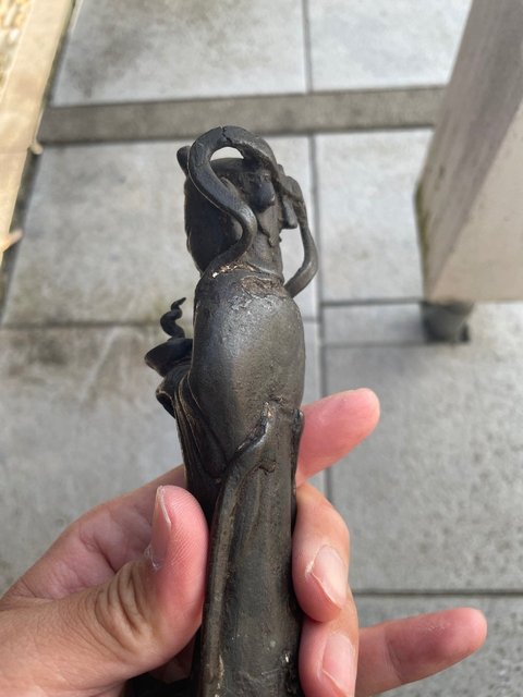 古玩銅器造像真品鑒賞圖