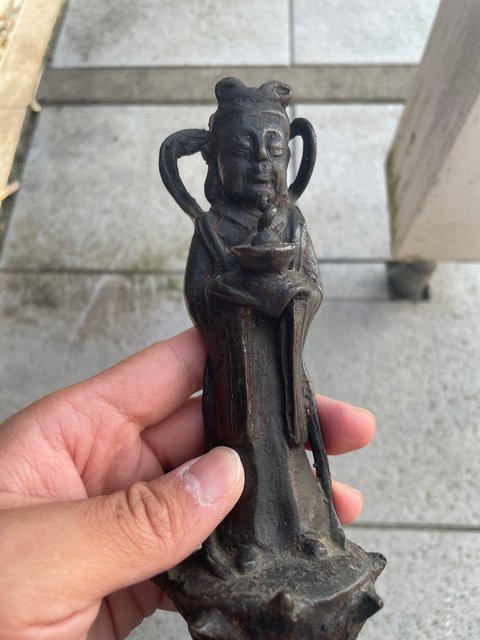 古玩銅器造像真品鑒賞圖