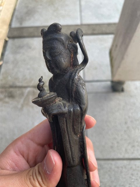 古玩銅器造像真品鑒賞圖