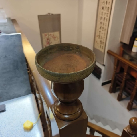 古玩陶瓷宣州窯青釉水洗真品鑒賞圖