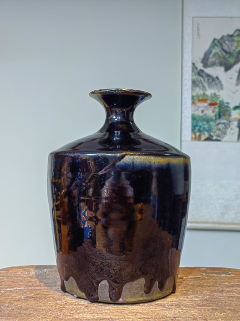 古玩陶瓷瓶真品鑒賞圖