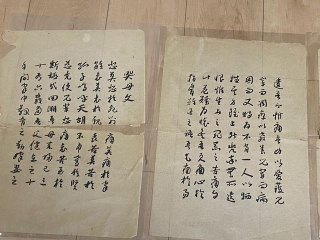 古玩字畫(huà)哭母文真品鑒賞圖