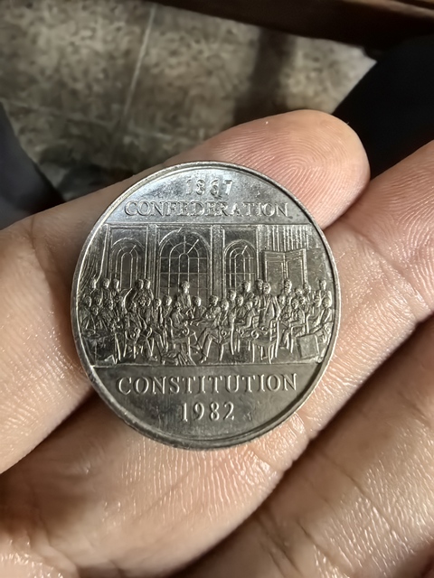 古玩錢幣加拿大低銀紀念幣真品鑒賞圖