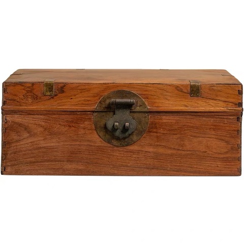 古玩雜項黃花梨木盒真品鑒賞圖