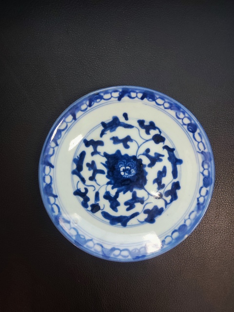 古玩陶瓷青花盤拍賣，當前價格500元