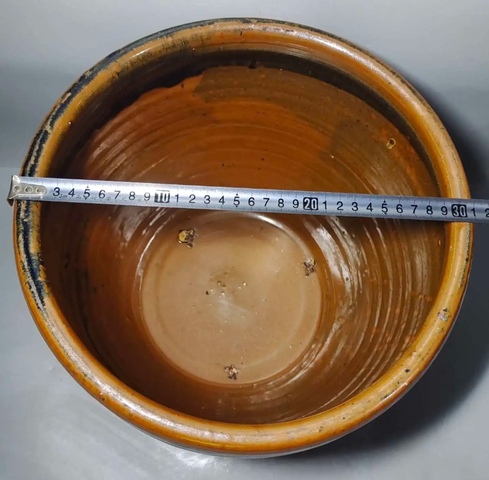 古玩陶瓷清代磁州窯系黑褐釉罐拍賣(mài),當(dāng)前價(jià)格388元
