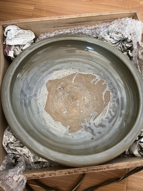 古玩陶瓷龍泉窯八卦爐真品鑒賞圖
