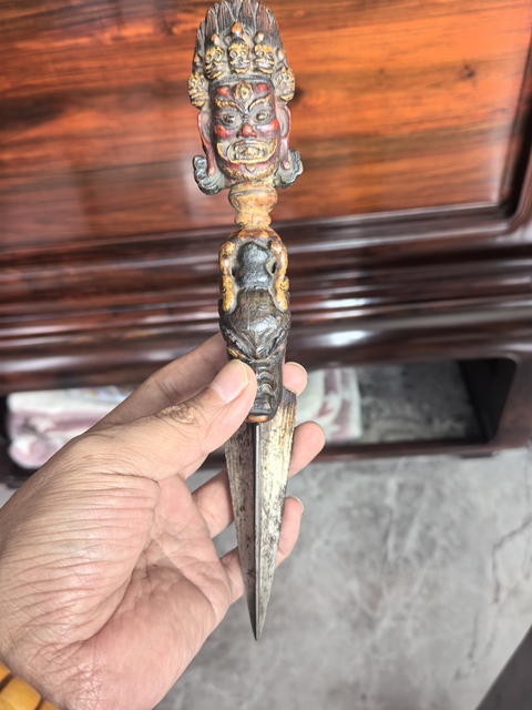 古玩雜項金剛撅真品鑒賞圖