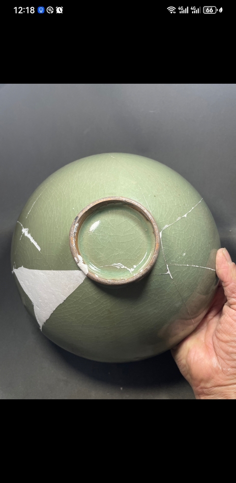 古玩陶瓷東溝青瓷碗真品鑒賞圖