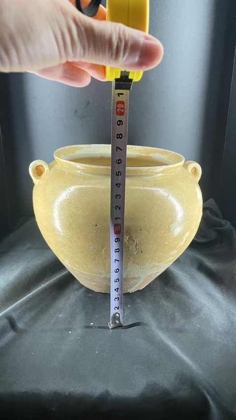 古玩陶瓷越窯青瓷兩系罐真品鑒賞圖