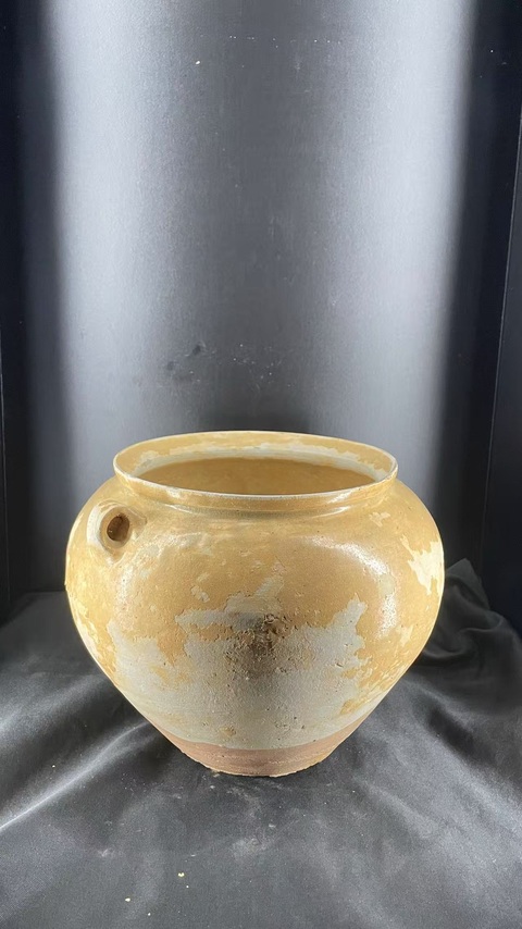 古玩陶瓷越窯青瓷兩系罐真品鑒賞圖