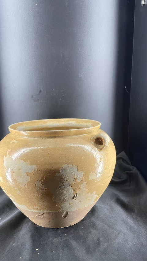 古玩陶瓷越窯青瓷兩系罐真品鑒賞圖