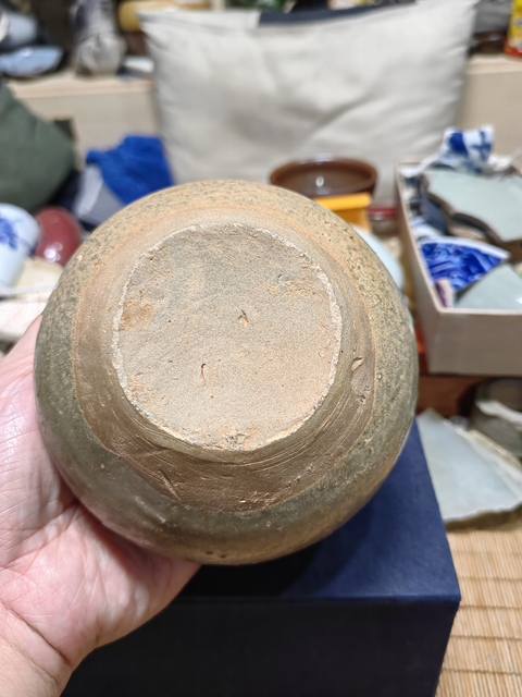 古玩陶瓷青瓷雙系罐真品鑒賞圖