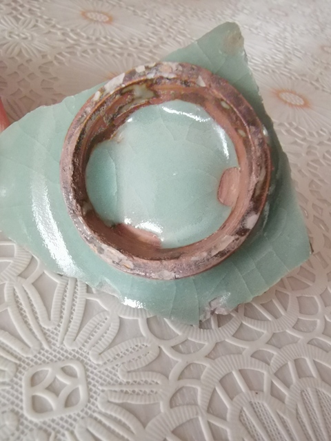 古玩陶瓷宋金臨汝窯青瓷碗標本拍賣，當前價格3500元