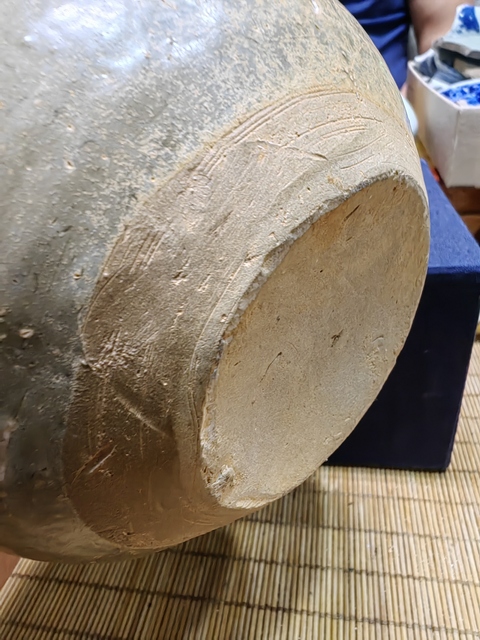 古玩陶瓷青瓷雙系罐真品鑒賞圖