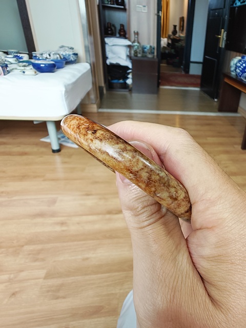 古玩玉器玉鐲子真品鑒賞圖