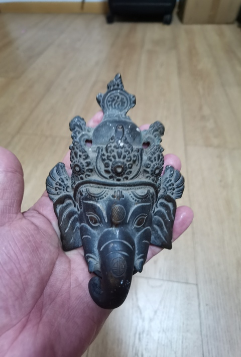 古玩雜項像鼻神真品鑒賞圖
