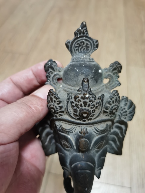 古玩雜項像鼻神真品鑒賞圖