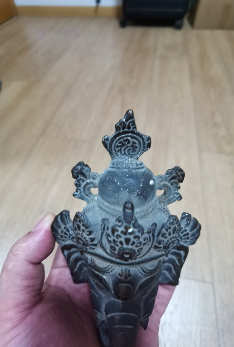 古玩雜項像鼻神真品鑒賞圖