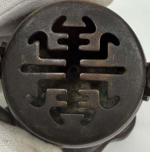 古玩銅器銅熏爐真品鑒賞圖