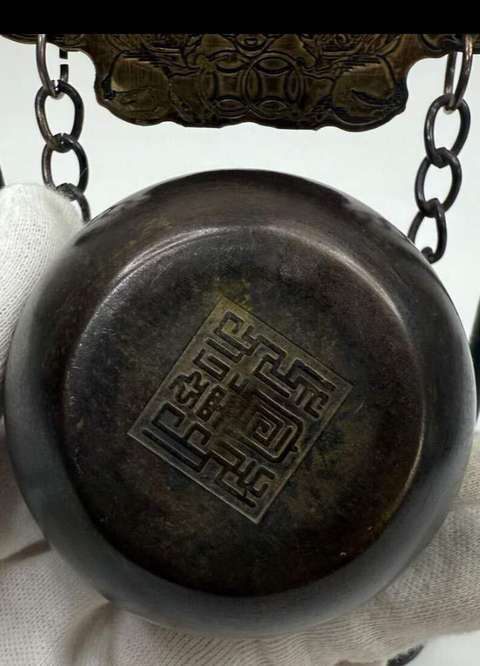 古玩銅器銅熏爐真品鑒賞圖